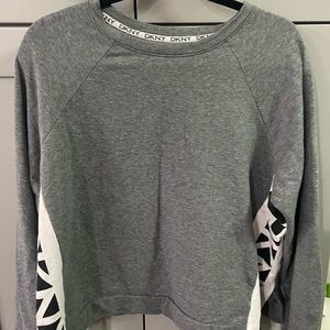 DNKY logo sweater top